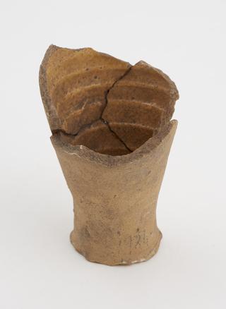 Fragment of medieval pottery jug