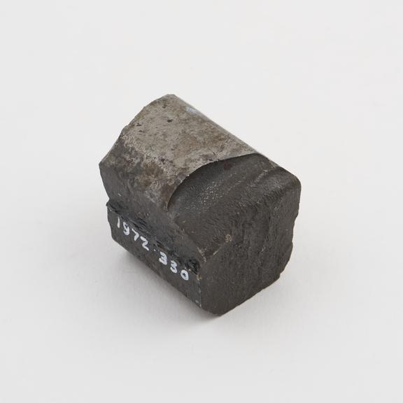 Piece of the original ingot of R.F