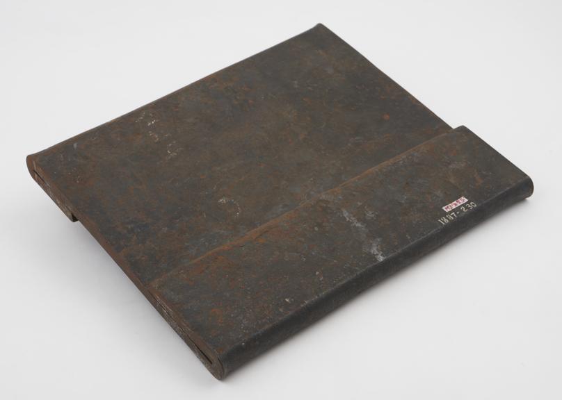 Specimen of steel produced by the Basic or Thomas Gilchrist