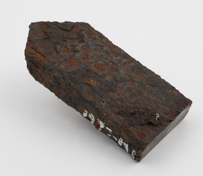 Piece of wrought iron found at Wortley Top Forge