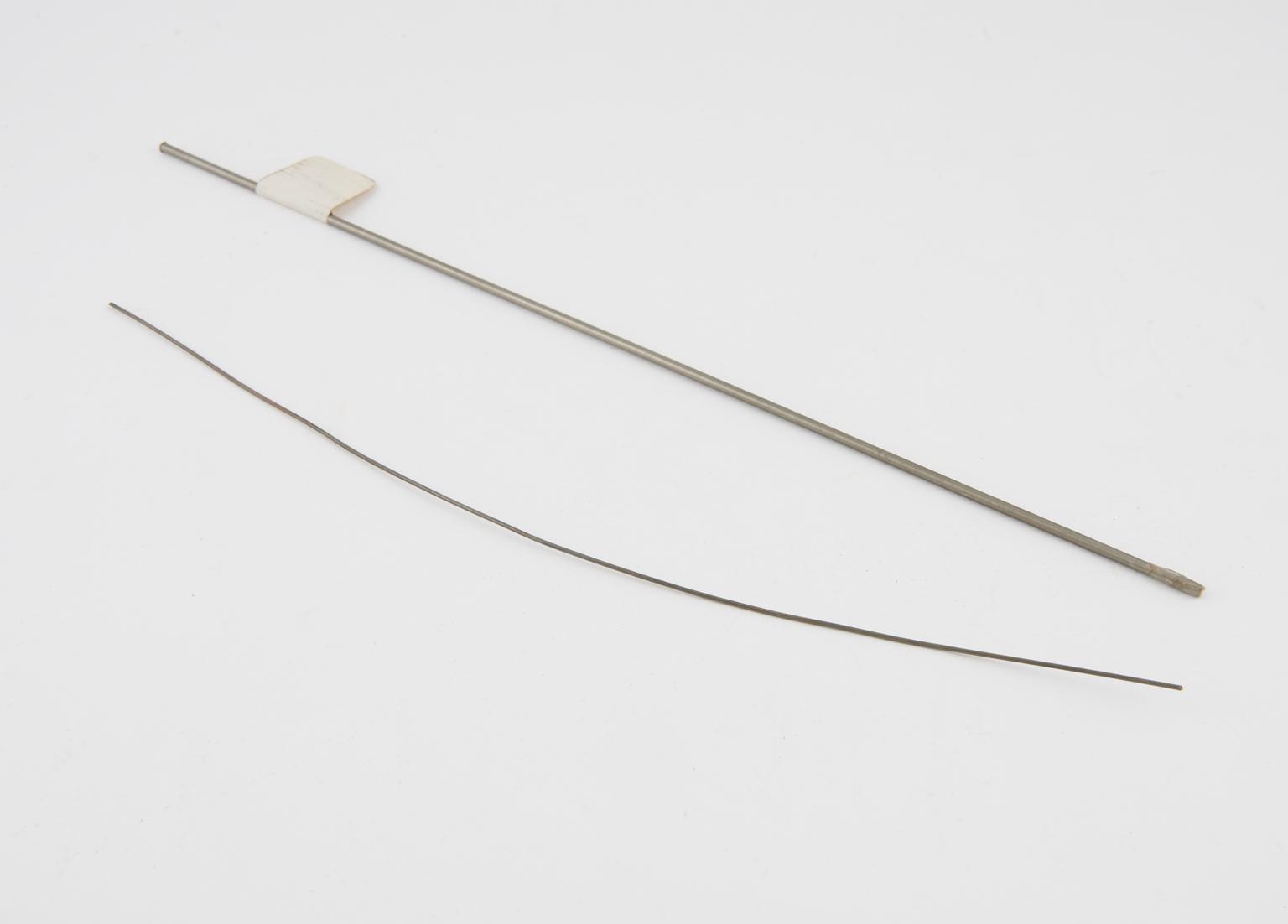 Metal rods used in rabbit ear chamber research | Science Museum Group ...