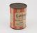 Tin of powdered egg, Caravan brand, for civilian use, USA