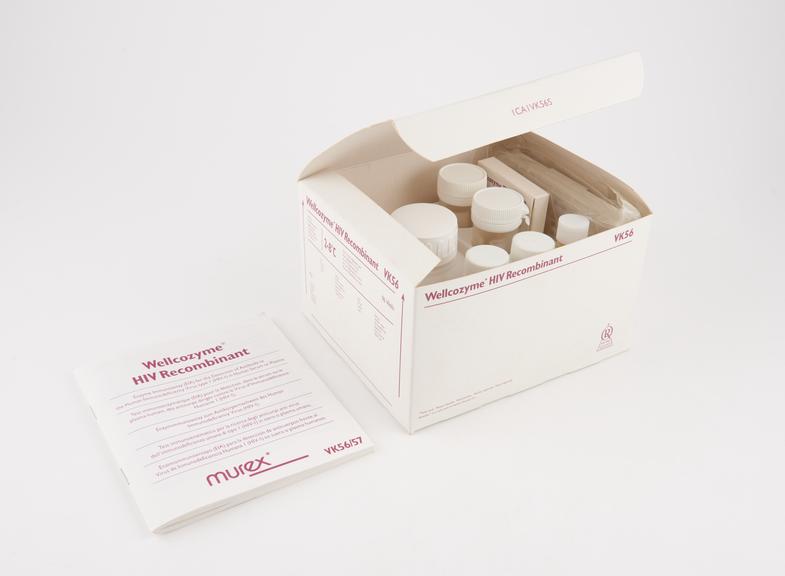 `Wellcozyme HIV Recombinant' enzyme immunoassay kits