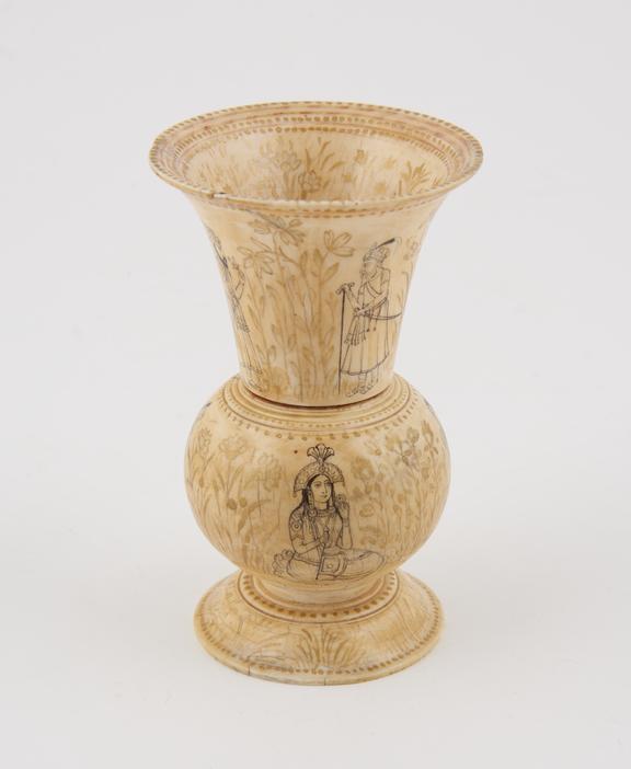 Ivory spittoon (cuspidor)