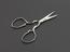 Pair of pointed scissors (decorative)