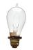 Light-bulb, filament carbon E.S. cap, Edison