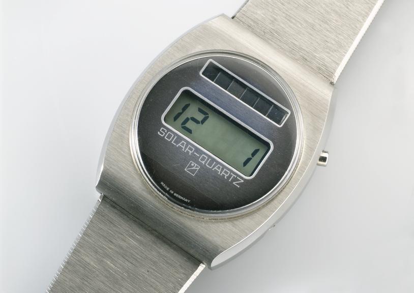 Cristalonic Solar-Quartz Wrist Watch, 1960-1976