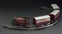 Model steam locomotive, gauge `0' tinplate, LMS 0-4-0T No