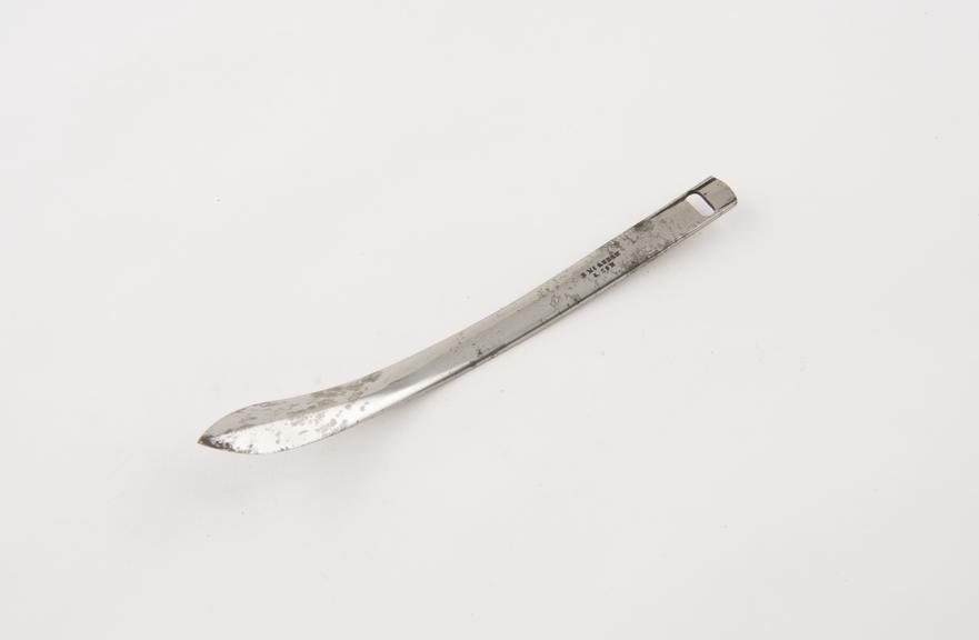 Seton needle, dewlap, steel, by Robert McQueen and Son