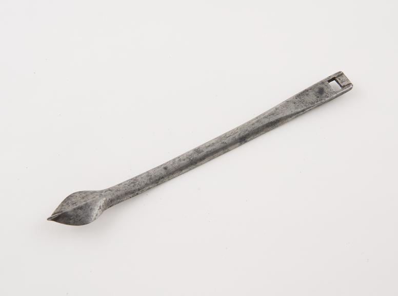 Seton needle, steel, probably British, 1750-1850