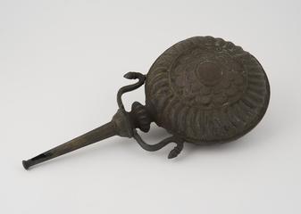 Embossed flask