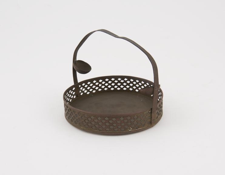 Brass basket, used for carrying offerings to the temple