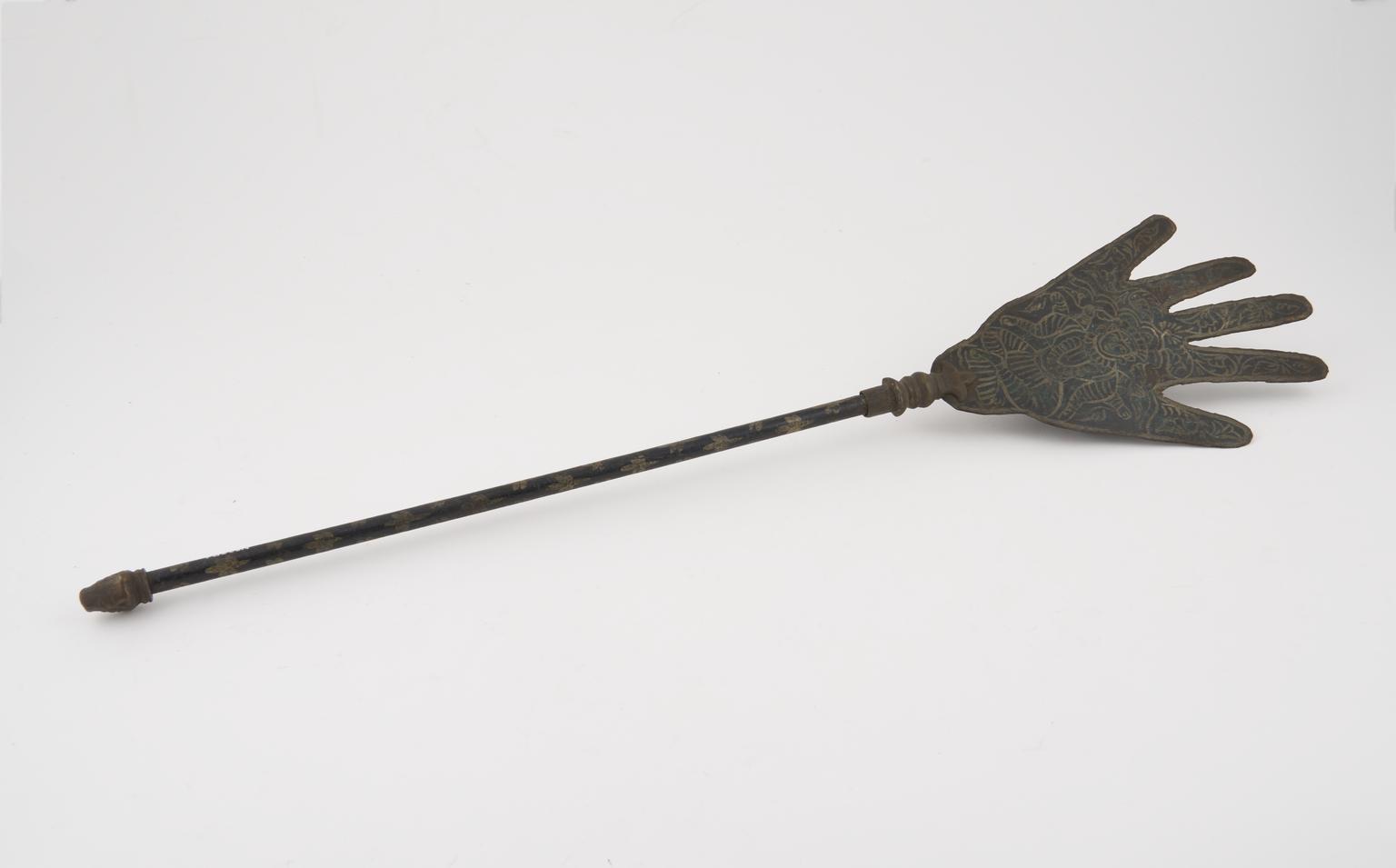 Hand Sataf Ceremonial staff surmounted by the hand of Fatima | Science Museum ...