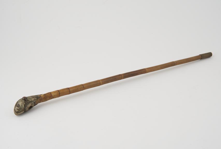 Bamboo opium pipe, probably Chinese