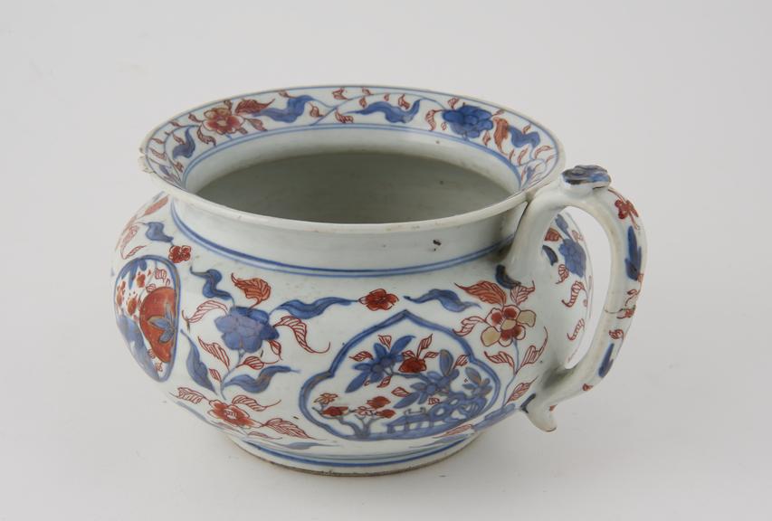 Pottery ointment pot, Chinese