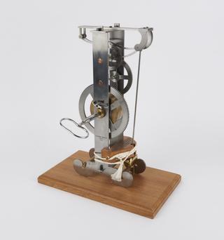 Arc lamp, late 19th century.