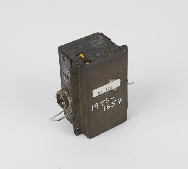 Subminiature telemetry transmitter as used on RAE rocket test