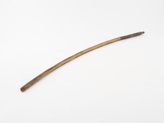 Bowed cherrywood pipe stem