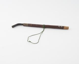 Smoking pipe with green cord