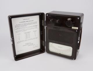 One of three standard electrical test instruments