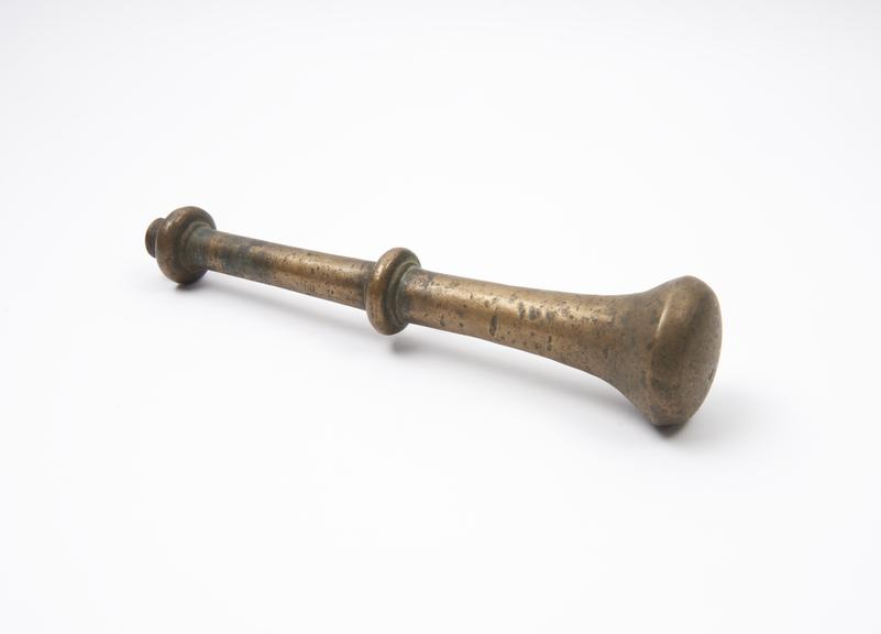 Bronze pestle, European, 1601-1800