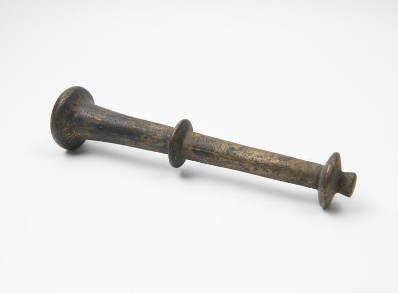 Bronze pestle, European, 1601-1800