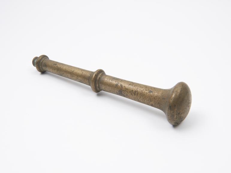 Bronze pestle, European, 1601-1800