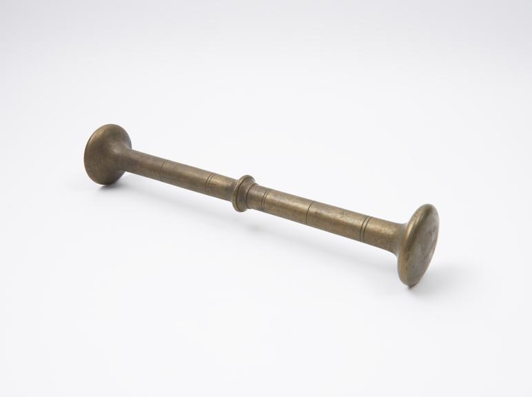 Bronze pestle, probably English, 1750-1900