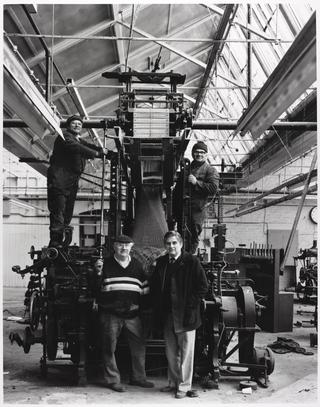 One of the Last Looms at Salt's Mill, Saltaire