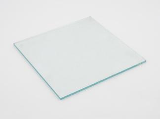 A piece of clear plate glass