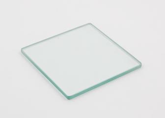 A piece of clear plate glass
