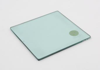 A piece of clear plate glass