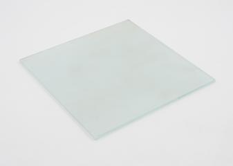 A piece of clear plate glass