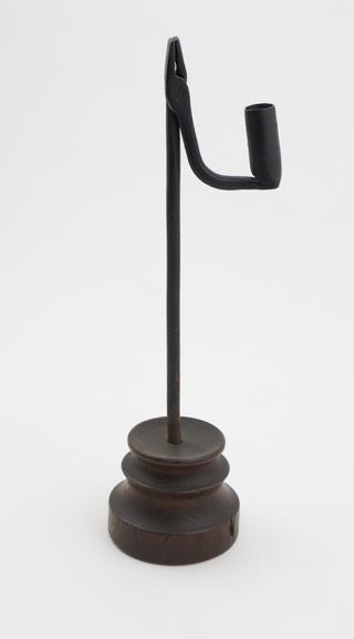 Rushlight holder, Sussex iron