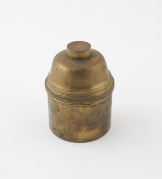 Part of brass lamp/burner