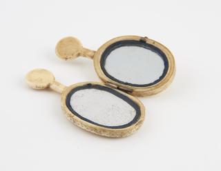 Small double hand mirror