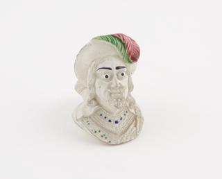 Clay stub-stemmed tobacco pipe