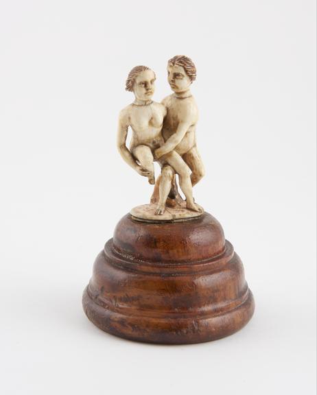 Statue, showing male and female entwined