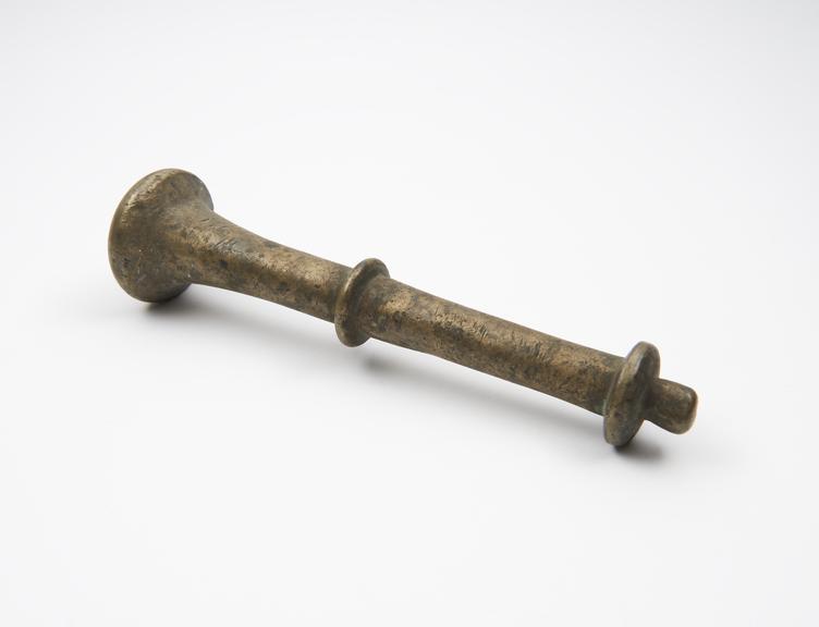 Bronze pestle, European, 1501-1850