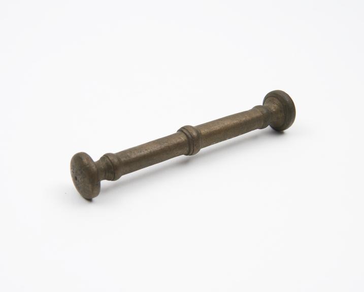 Small bronze double-ended pestle, European, 1601-1800