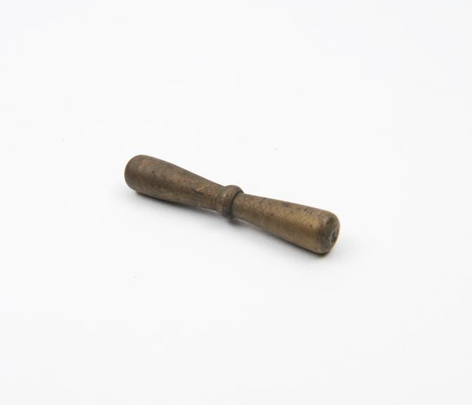 Small bronze pestle, European, 1601-1850