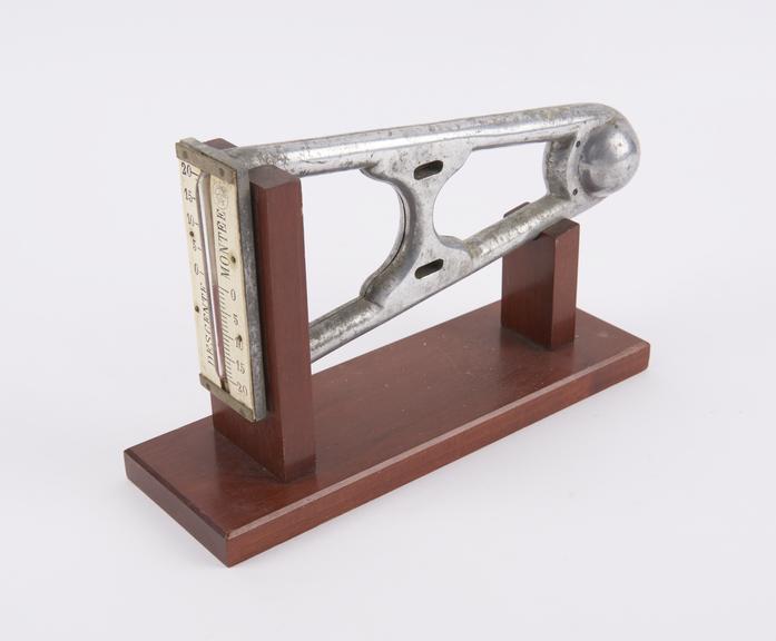 Inclinometer from Farman Long Horn Aeroplane (glass cracked)