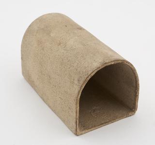 Muffle, from muffle furnace, 1884