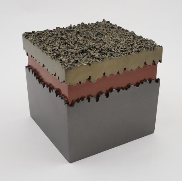 Model  of  the interface between between steel and nano