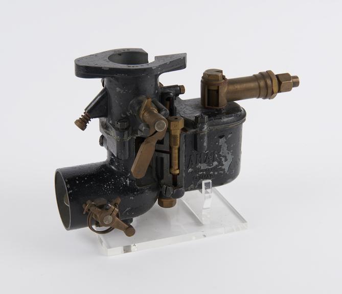 Amal pump type carburettor for motor cars, sectioned