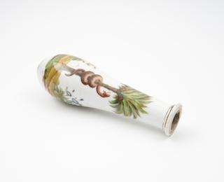 Pottery handle, possibly from a pestle