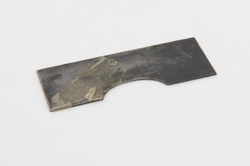 Carpenter's scraper, steel, 19th century