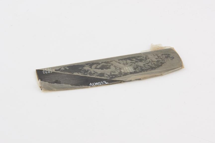 Carpenters scraper, steel, 19th century