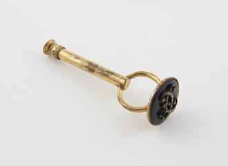 Ring and syringe combined, for spraying perfume