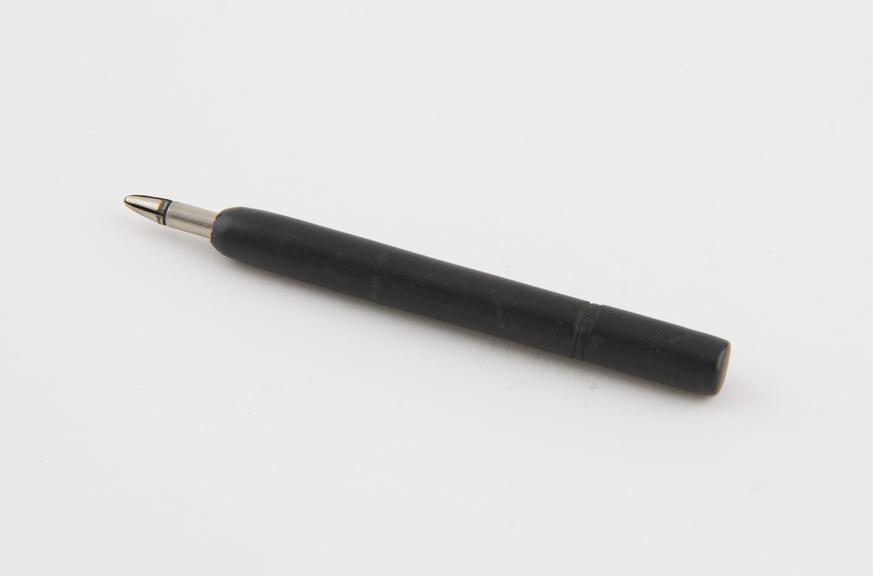 Unidentified, steel and ebonite, 19th century, relic of Sir H